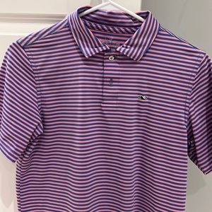Vineyard vines golf performance polo like new. Size M